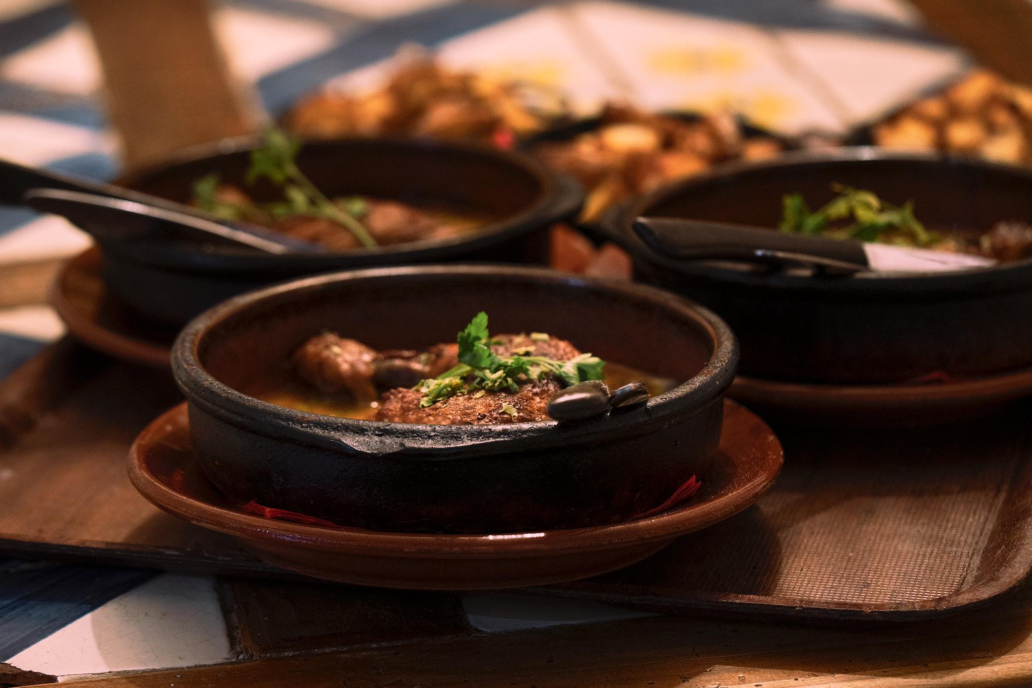 Traditional clay pot stew dishes